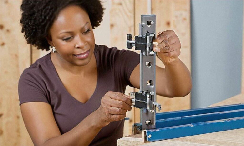 Systemy JIG IT firmy Rockler ułatwiają montaż zawiasów