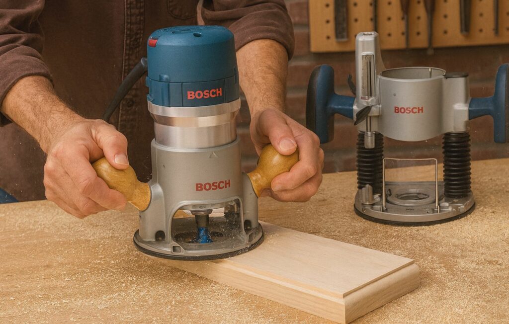 Frezarka z podstawą stałą czy zanurzeniową - którą wybrać?